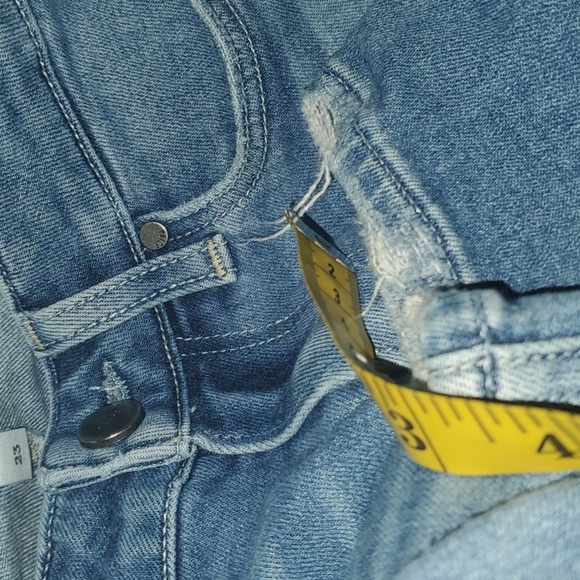 PAIGE JEANS Women's size 23 Size 00 Blue Jeans Skyline Skinny Crop - Picture 14 of 15